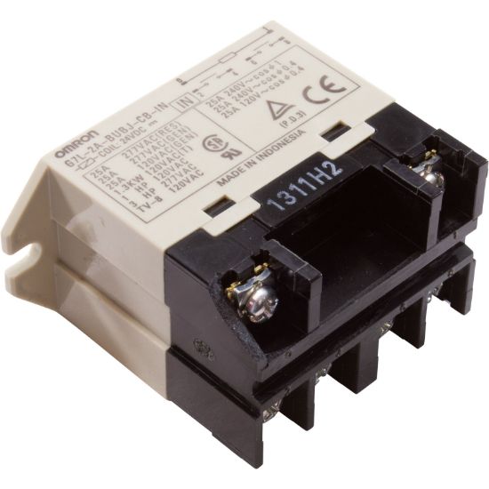 Intermatic 143PS307, Insulator, DPST, 3 HP Relay with 24 VDC Coil