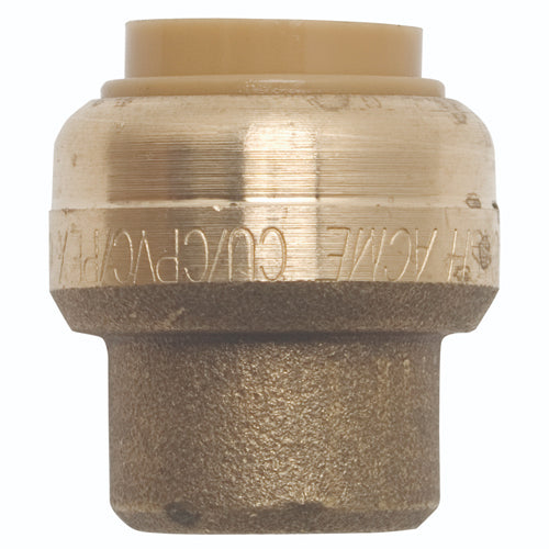 Alltemp 02-07520R, 1/2'' End Stop Slip Connector, Push-Fit to Push-Fit
