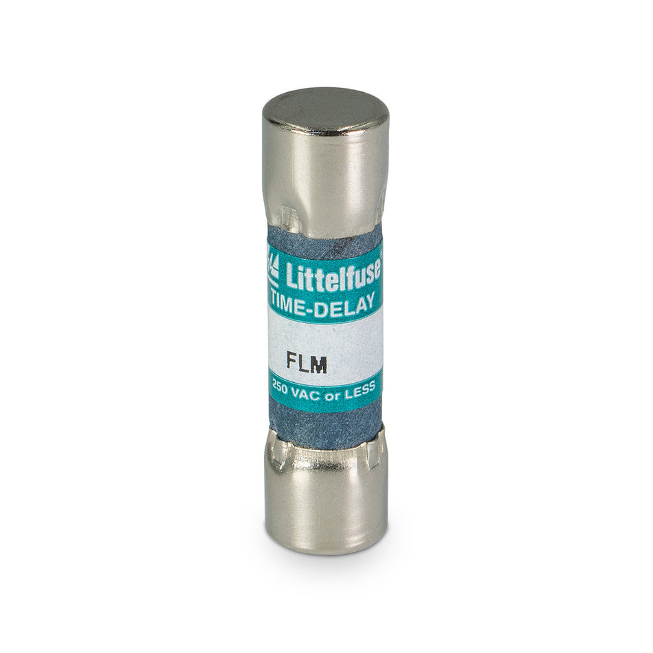 Littelfuse FLM 1.25A Midget Fuses, Time Delay, 250Vac/125Vdc, FLM1.25