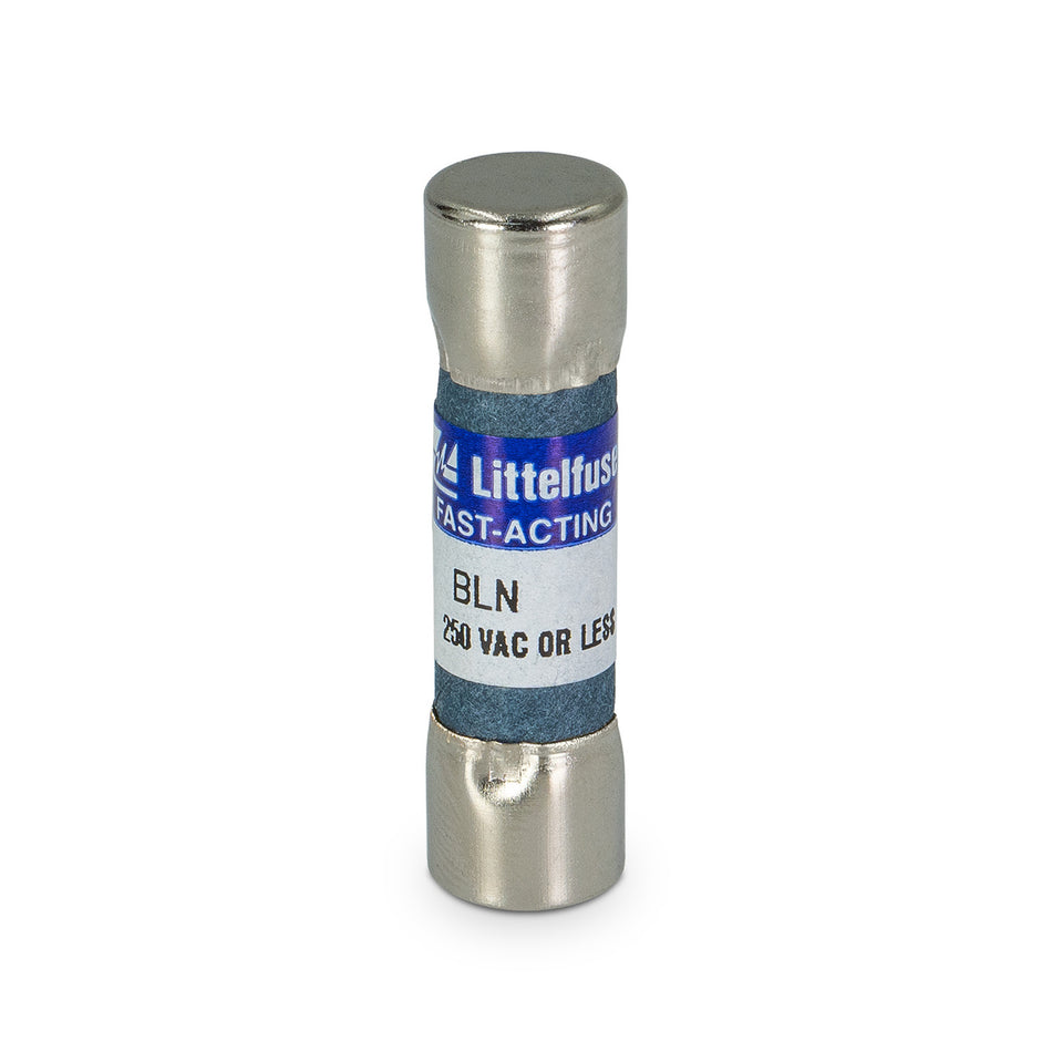 Littelfuse BLN 1A Midget Fuses, Fast-Acting, 250Vac, BLN001