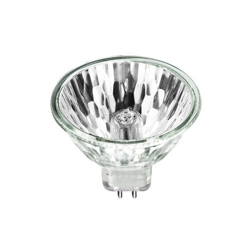 Ushio 1000455, 75 Watt, MR16 Reflector Lamp, Eurostar, EYJ / EZZ Narrow Flood, w/Front Glass Cover, 3000K Warm White, 5,000 Life Hours, 12 Volt, Dimmable