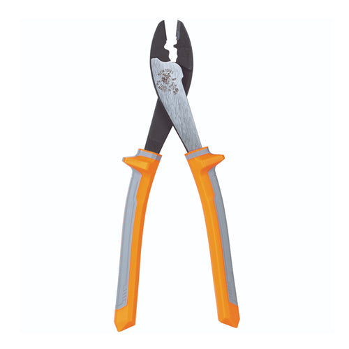 Klein Tools 1005RINS, Crimping and Cutting Tool for Connectors, Insulated