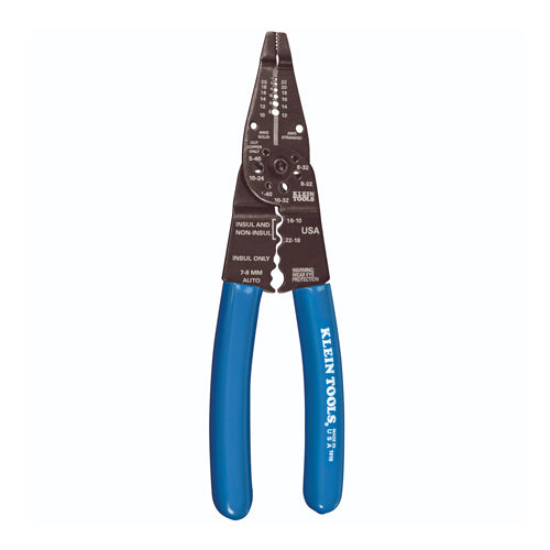 Klein Tools 1010, Long Nose Multi Tool Wire Stripper, Wire Cutters, Crimping Tool