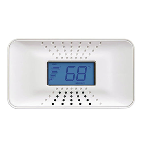 BRK 1039749, 10-Year Battery Operated Carbon Monoxide Alarm with Digital Temperature Display
