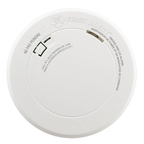BRK 1039860, 10-Year Sealed Lithium Battery Operated Photoelectric Combination Smoke & Carbon Monoxide Alarm