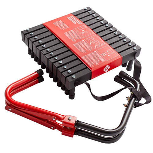 BRK 1047153, Two-Story Fire Escape Ladder, Steel, Anti-Slip