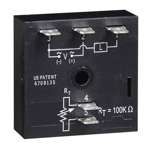 Littelfuse KSD2420, KSD2 Series, 120VAC, Interval Time Delay Relay SPST-NO (1 Form A) 0.1 Sec ~ 10 Sec Delay Chassis Mount