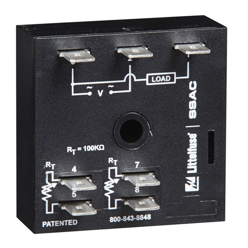 Littelfuse KSDR40A0, KSDR Series, 120VAC, Repeat Cycle Time Delay Relay SPST-NO (1 Form A) 0.1 Sec ~ 10 Sec Delay Chassis Mount