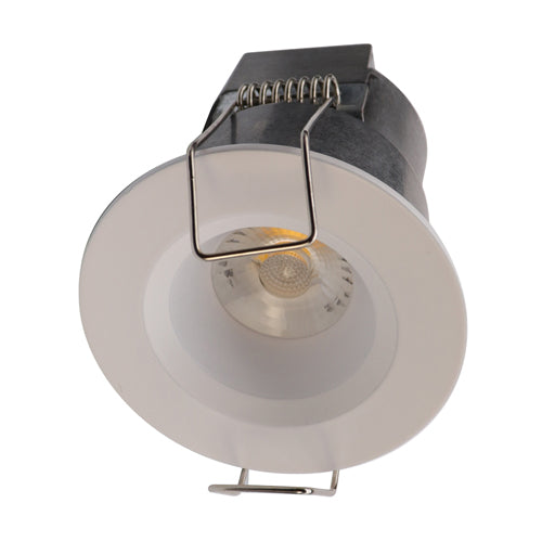 Lotus LED-1-S6W-30K-T1-12WD-R-WH, 2" Mini Recessed LED Round White, 24VAC/DC, 6W, 3000K Warm White, 480 Lumens, CRI 90+, 1/4" Trim