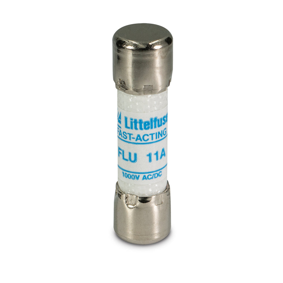 Littelfuse FLU 11A Midget Fuses, 1000Vac/Vdc, FLU011