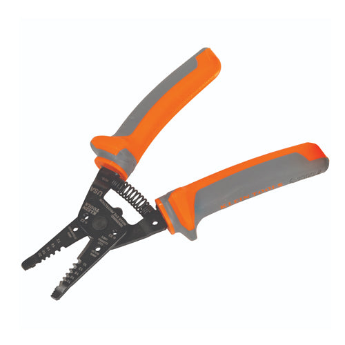 Klein Tools 11055RINS, Insulated Klein-Kurve® Wire Stripper and Cutter