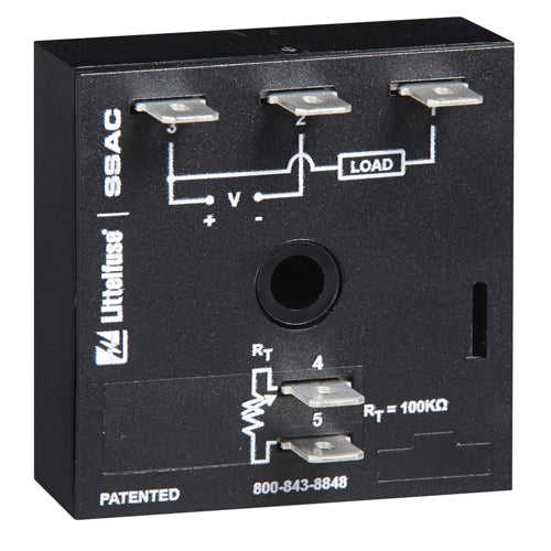 Littelfuse KSD3415MA, KSD3 Series, 120VAC, Repeat Cycle Time Delay Relay SPST-NO (1 Form A) Fixed, 5 Min Delay Chassis Mount