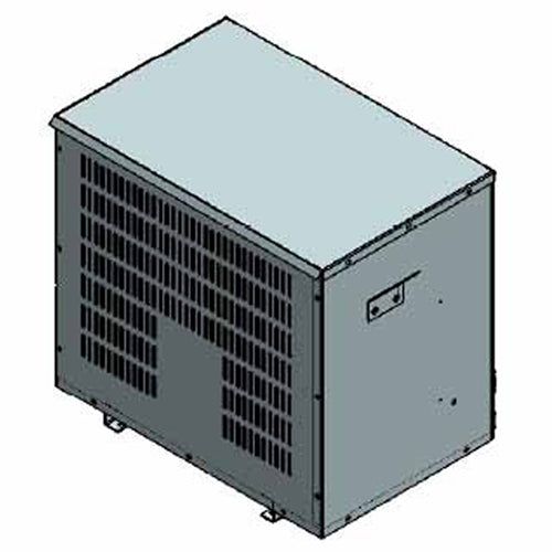 Electric Power 112K5R4C5, 112.5KVA, General Purpose Isolation Type, 3 Phase, Primary 600D Delta, Secondary 208Y/120, Copper