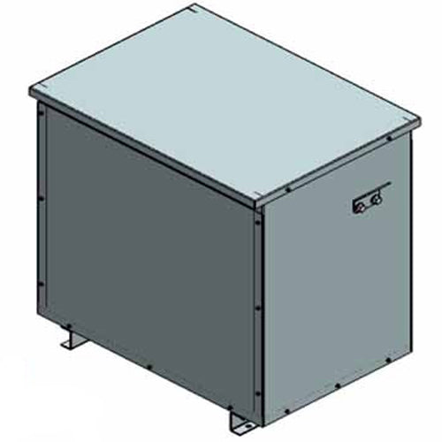 Electric Power 112K5S6C5T1, 112.5KVA, General Purpose Isolation Type Transformer, 3 Phase, Primary 600D, Secondary 220Y/127, Copper
