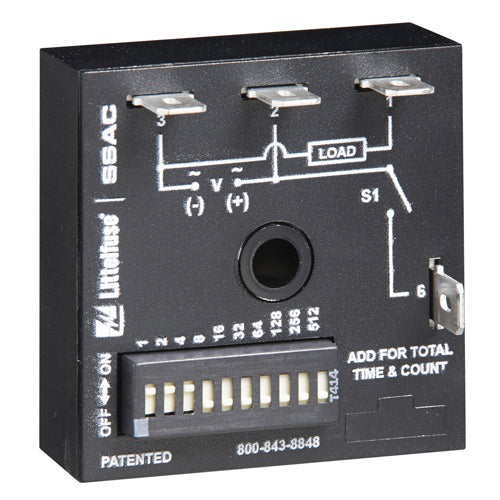 Littelfuse KSPUA8C, KSPU Series, 24-240VAC, Interval Time Delay Relay SPST-NO (1 Form A) 1 Sec ~ 1023 Sec Delay Chassis Mount