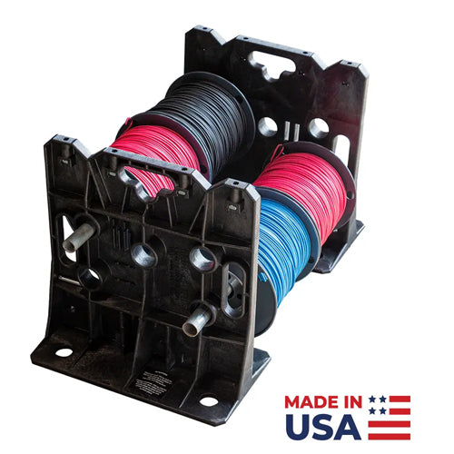 Rack-A-Tiers 11480, 2nd Edition Wire Dispenser with Built in Hex Nuts