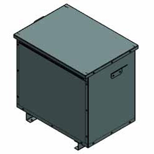 Electric Power 115MS4A4T0, 115KVA, General Purpose Auto Transformer, 3 Phase,  Primary 600V Wye, Secondary 240V Wye, Copper