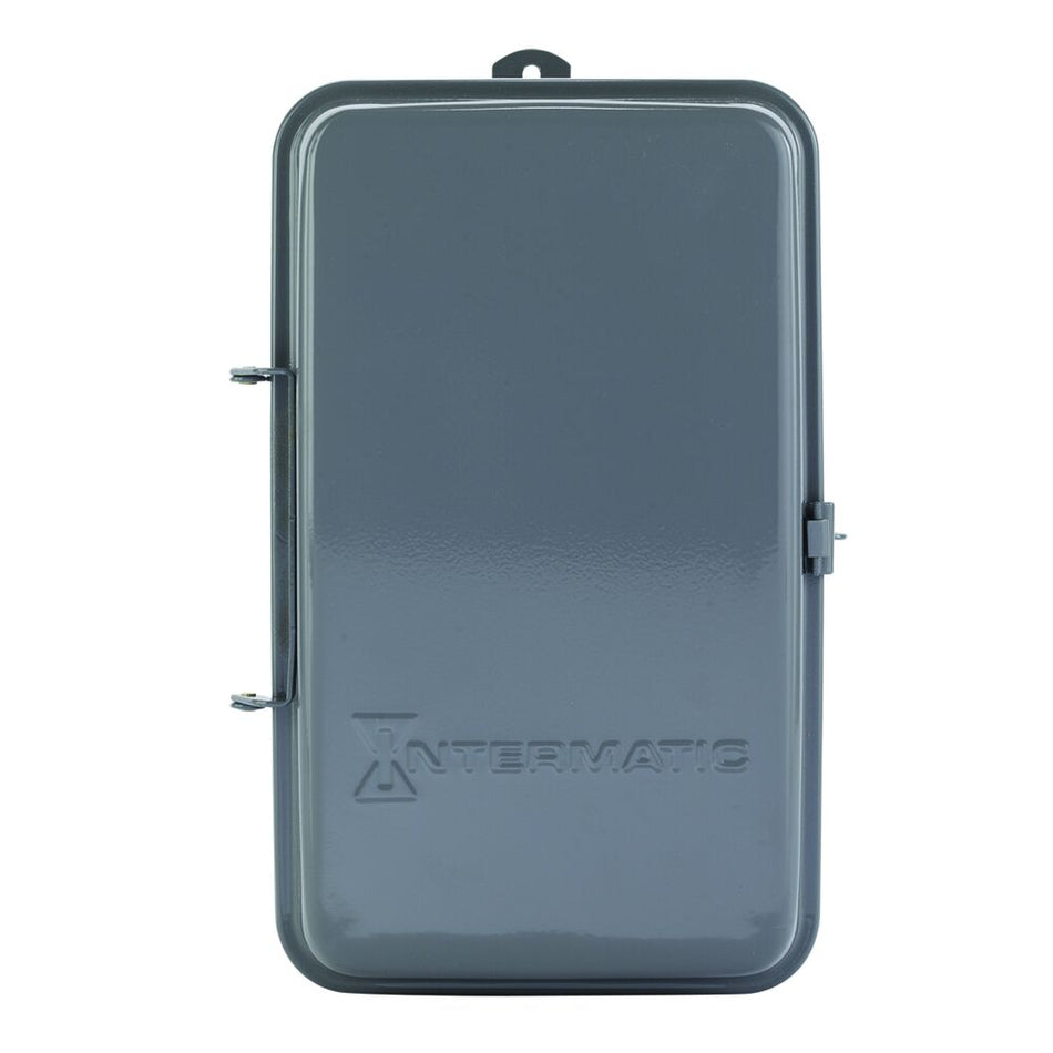 Intermatic 2T2331GA, Standard Steel Indoor/Outdoor Enclosure, NEMA 3R Rated, Gray Finish
