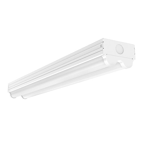 Satco 65-1070, 2' LED Double Light Strip Fixture, 120-277V, 20W, 4000K Cool White , 2200 Lumens