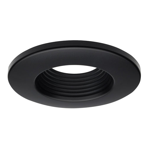 Satco 80-974,4'' Deep Baffle Trim, Black Finish