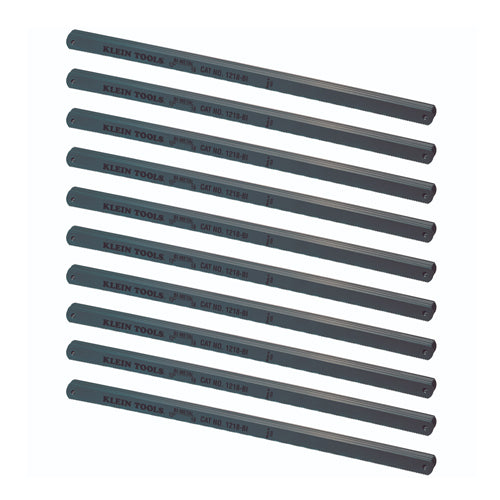 Klein Tools 1218BI, Bi-Metal Blades, 18 TPI, 12-Inch, 100-Pack