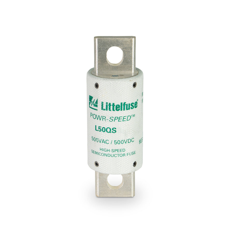 Littelfuse L50QS 125A Semiconductor Fuses, Traditional Round Body Bolted Style, 500Vac/Vdc, L50QS125
