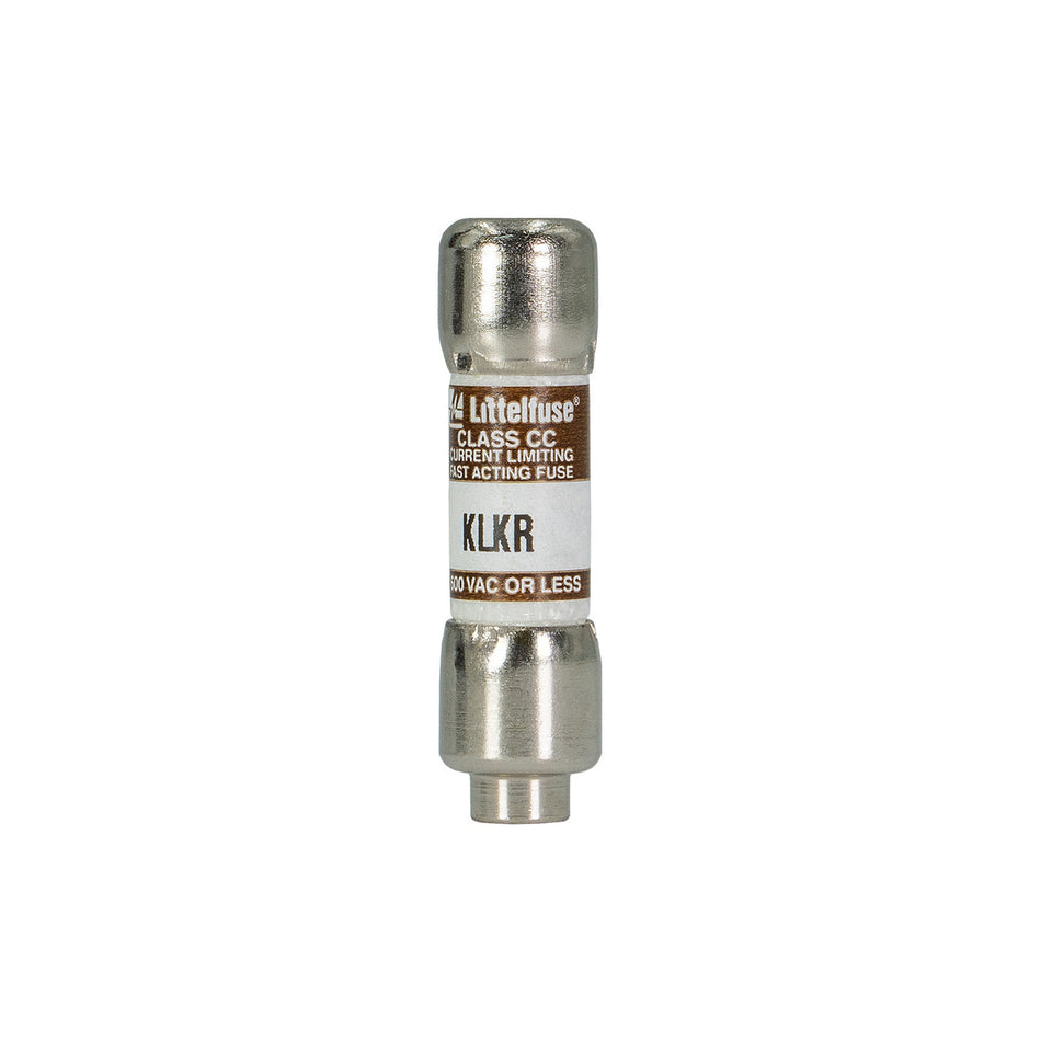 Littelfuse KLKR 0.1A Class CC Fuse, Fast-Acting, 600Vac/300Vdc, KLKR.100