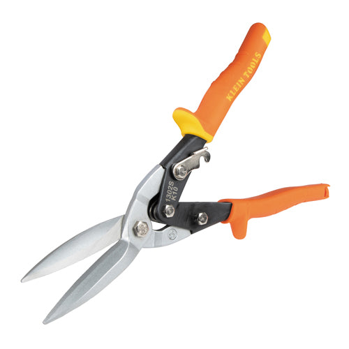 Klein Tools 1302S, Long Cut Aviation Snips, Straight