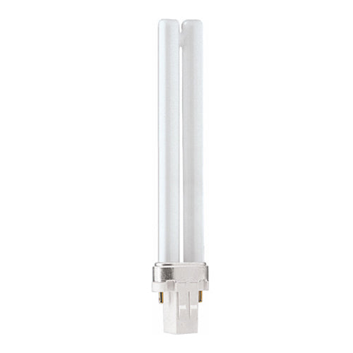 Philips Lighting 146878, PL-S 13W/850/2P/ALTO, PL-S Short 2-Pin Compact Fluorescent Lamp, GX23 Base, 13W, 5000K Natural Light, 810 Lumens, 82 CRI, 10 Packs