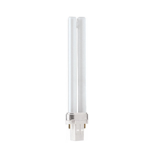 Philips Lighting 146852, PL-S Short 2-Pin Compact Fluorescent, 13W, 4100K Cool Whtie, 825 Lumens, GX23 Base, 82CRI, White Finish, 10 Packs
