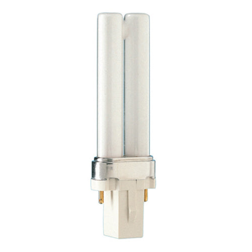Philips Lighting 148684, PL-S 5W/841/2P/ALTO, PL-S Short 2-Pin Compact Fluorescent Lamp, G23 Base, 5W, 4100K Cool White, 250 Lumens, 82 CRI, 10 Packs