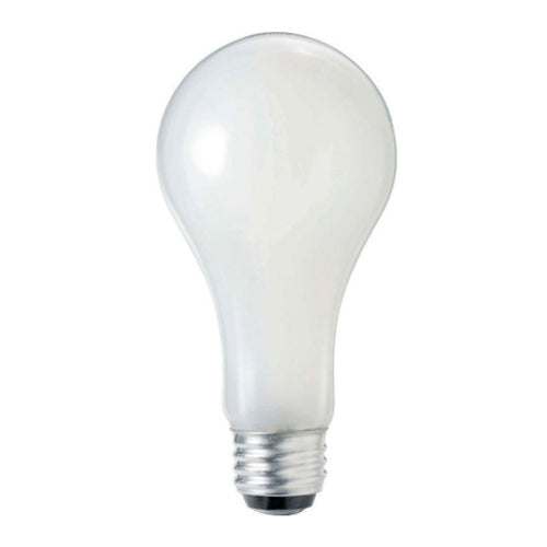 Philips Lighting 149716, 100A/RS/TF 120-130V, A21 Frosted Rough Service Silicone Coated Incandescent Bulb, 100W, Medium E26 Base (Pack of 2 Pieces)