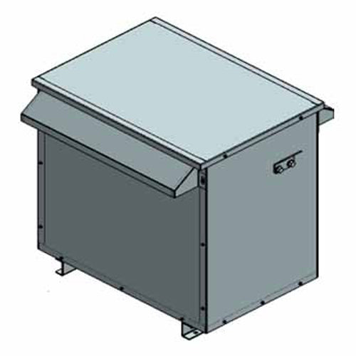 Electric Power 150K5R4C6N3T1, 150KVA, Commercial Isolation Type, 3 Phase, Primary 600D, Secondary 208Y/120V, Copper, Type 3R Enclosure