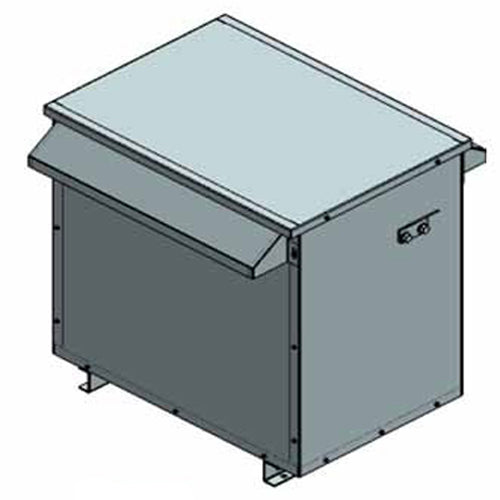 Electric Power 150K5R7C6N3T1, 150KVA, General Purpose Isolation Transformer, 3 Phase,  Primary 600V Delta, Secondary 480Y/277V, Copper, NEMA 3R Enclosure