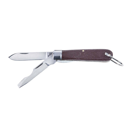 Klein Tools 1550-2, 2 Blade Pocket Knife, Steel, 2-1/2-Inch Blade