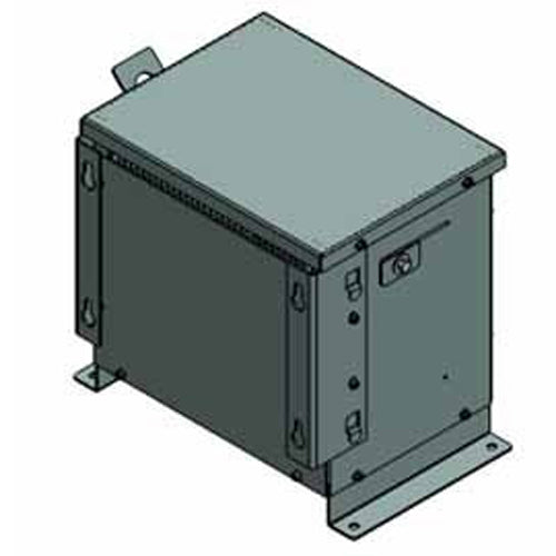 Electric Power 15J3S5C1T1, 15KVA, Isolation Type Transformer, 3 Phase, Primary 208V Delta, Secondary 230Y/133V Wye, Copper