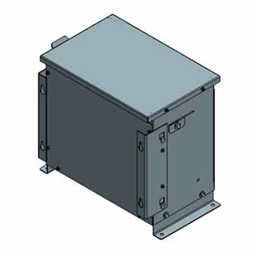Electric Power 15K5R4C2N1T2dB, Low Noise Transformer 15KVA, General Purpose Isolation Type, 3 Phase, Primary 600V Delta, Secondary 208Y/120, Copper