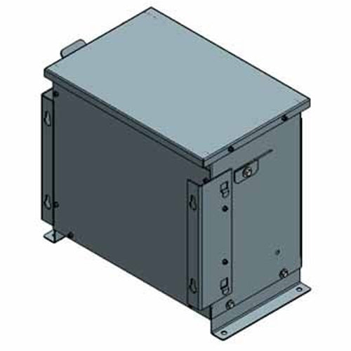 Electric Power 15M4SACN1T0,15kVA, 3 Phase, Primary 240V, Secondary 600V, Copper Winding, NEMA 1 Enclosure, Auto Type Transformer