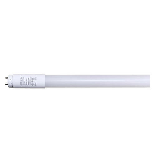 Satco S11763, 4' 15W T8 LED, 120-277V, Medium Bi-pin Base, 3500K/4000K/5000K, 2150/2200/2200 Lumens, Single or Double Ended Wiring, Glass with PET coating