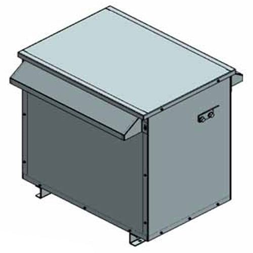 Electric Power 167K5Z9C6N3T1, 167KVA, General Purpose Isolation Type, 3 Phase,  Primary 600V Delta, Secondary 347Y/200V, Copper, NEMA 3R Enclosure