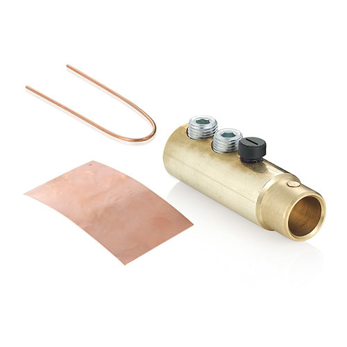 Leviton 16D33-UC, Replacement Contact for 16 Series Single Pole Cam-Type Taper Nose Female Plug (400 Amp Max, 2/0 - 4/0 AWG, Double Set Screw Termination)