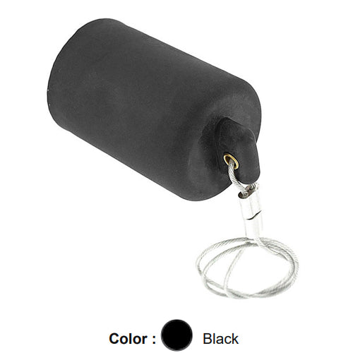 Leviton 17P22-E, Female Cap, For Use With All 17 and 23 Series Panel Mount Receptacles, Black