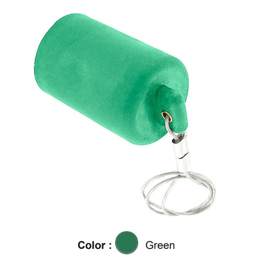 Leviton 17P22-G, Female Cap, For Use With All 17 and 23 Series Panel Mount Receptacles, Green