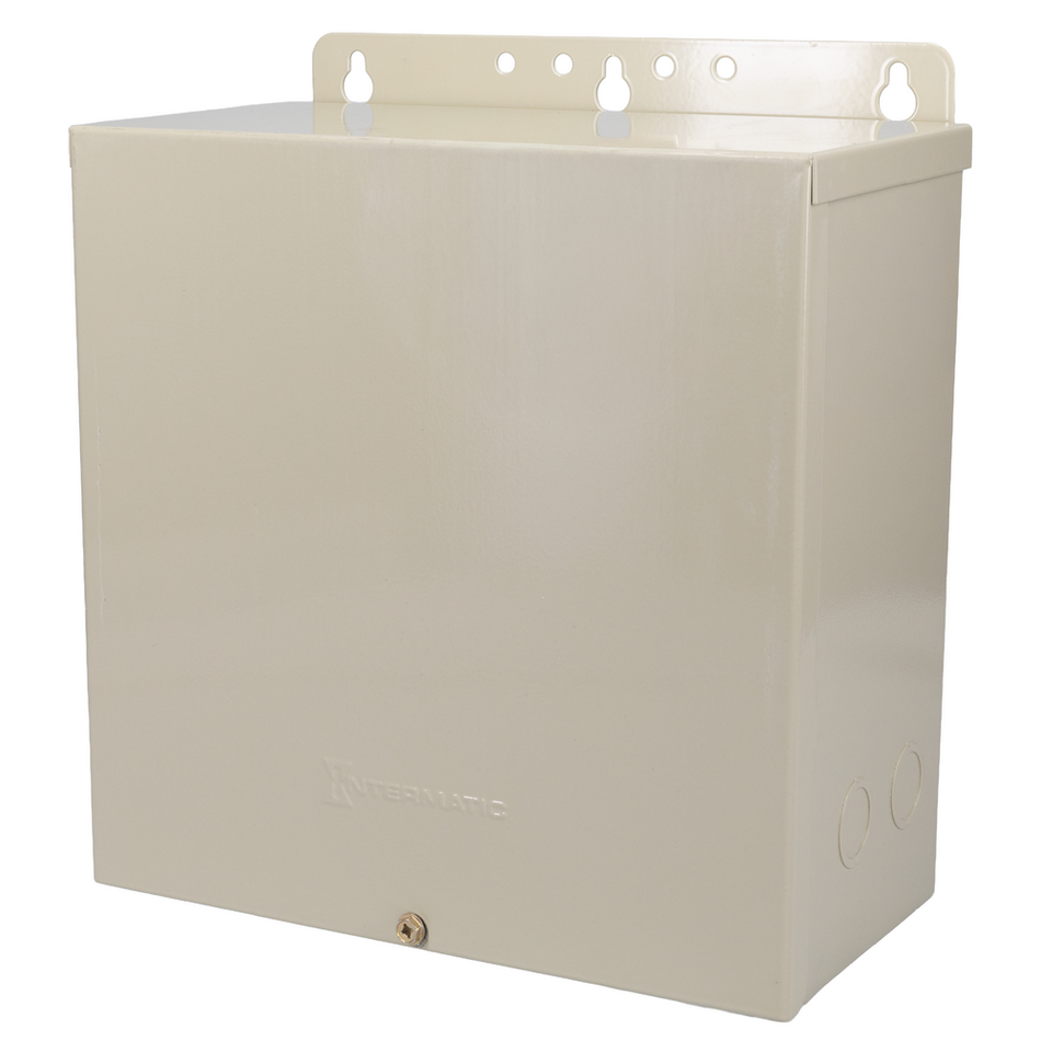Intermatic PX600, 600 W Pool & Spa Safety Transformer, Beige Steel Enclosure, Input 120V, Output 12,13,14V