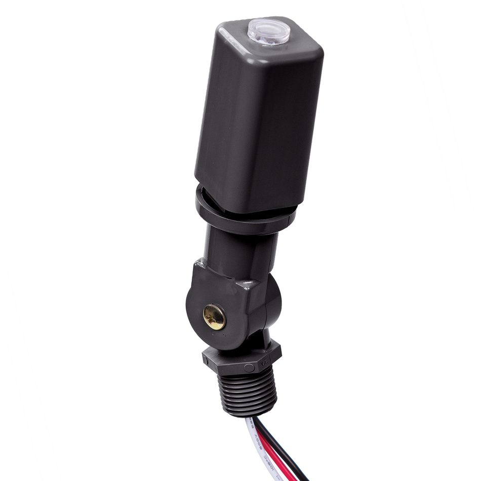 Intermatic ELC4736, NIGHTFOX ELC Series Top Lens Stem and Swivel Mount Electronic Photocontrol, 120-277V