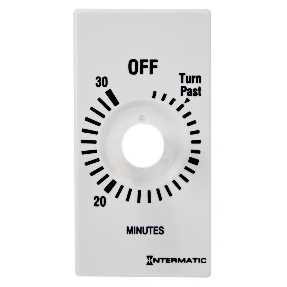 Intermatic FD30MPW, Plate for 30-Min without HOLD, White (FD30MWC, FD430MW)