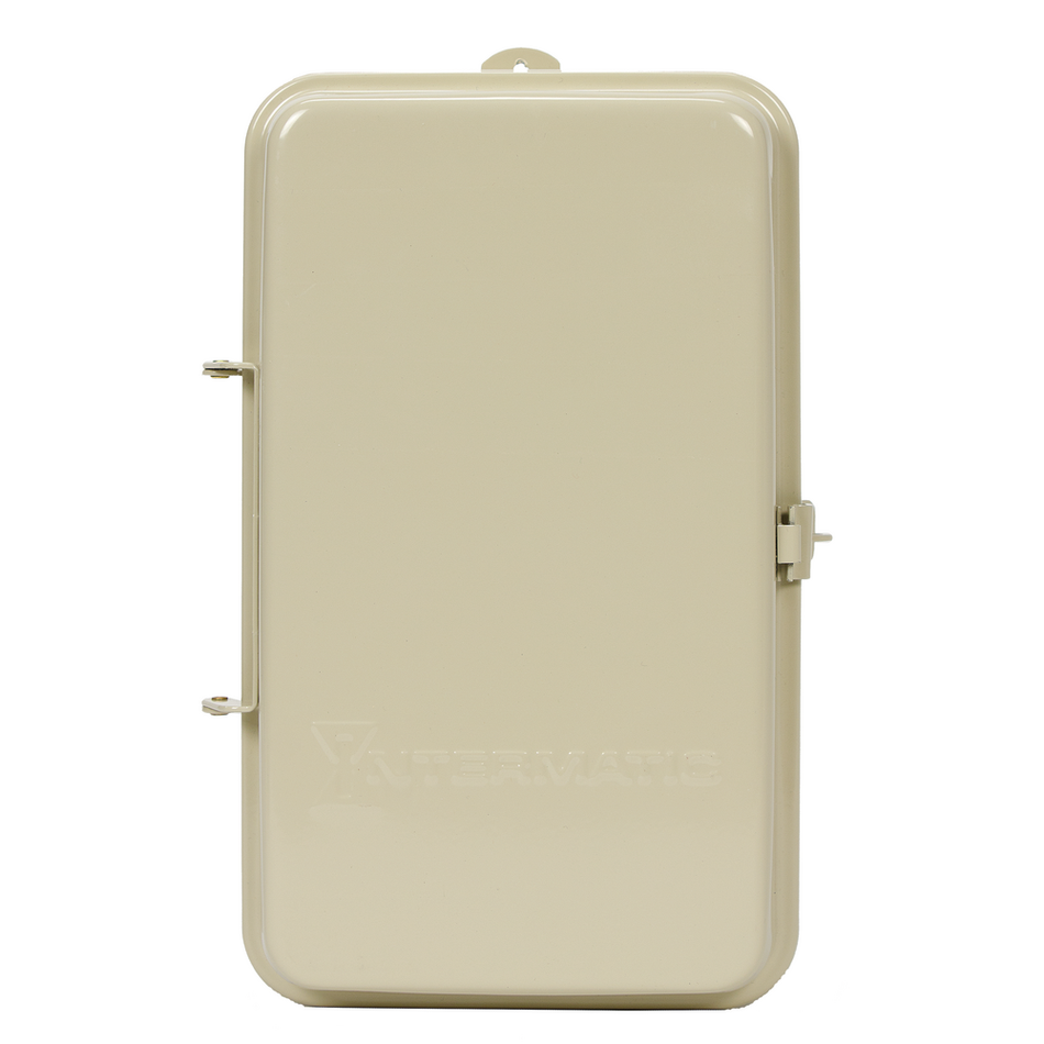Intermatic 2T2485GA, Case-Outdoor, Type 3R Metal, Beige