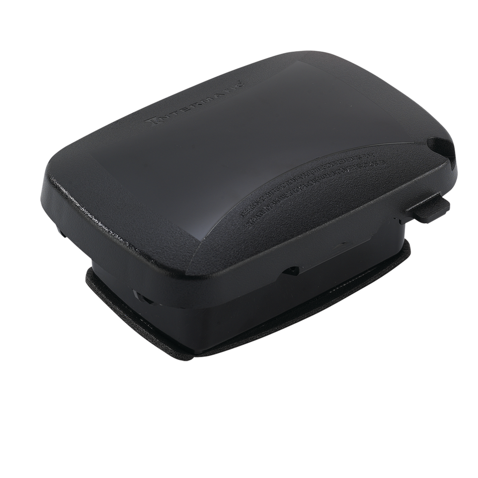 Intermatic WP5000BL, Extra-Duty Plastic In-Use Weatherproof Cover, Single-Gang, Vrt/Hrz, 2.25" Black