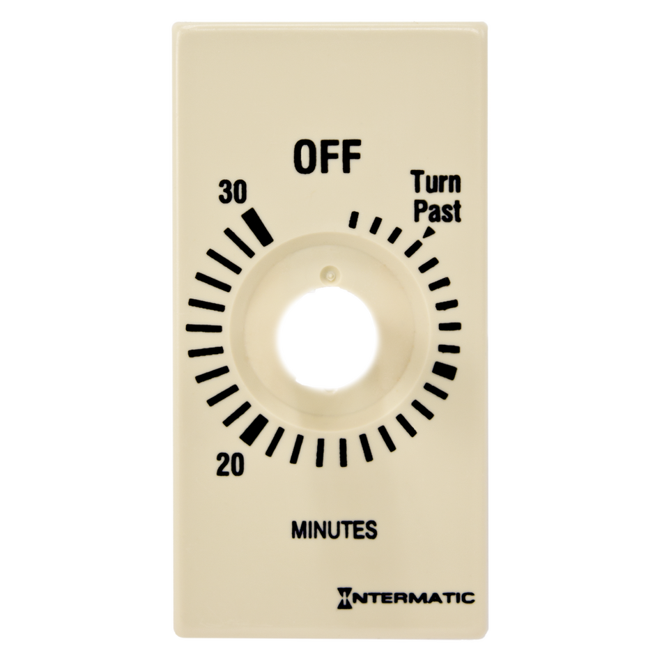 Intermatic FD30MP, Plate for 30-Min without HOLD, Ivory (FD30MC, FD430M)