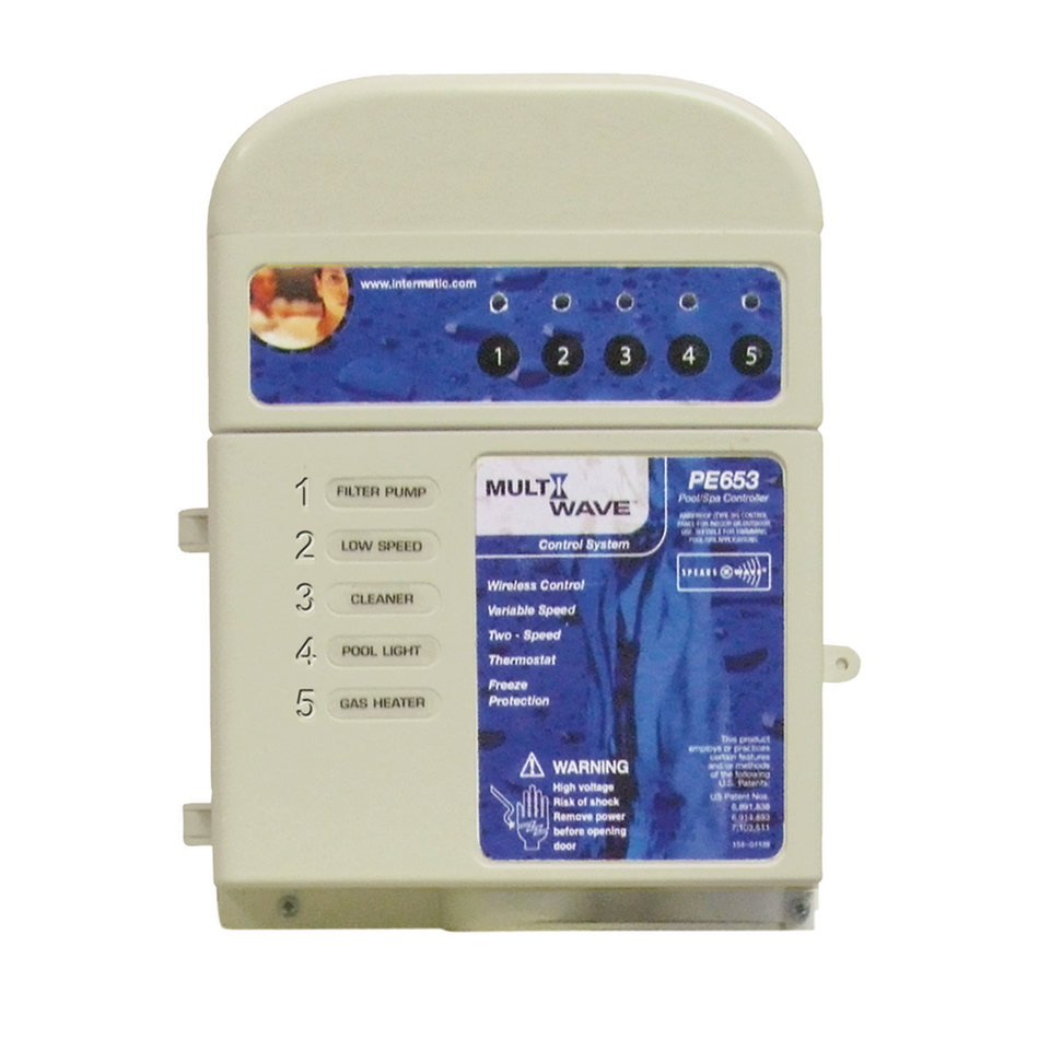 Intermatic PE653, MultiWave® 5-Circuit Wireless Receiver
